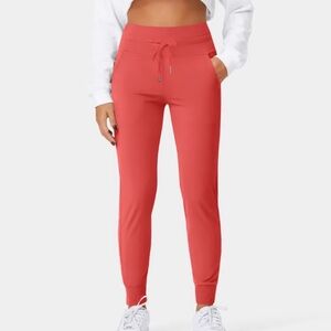 Softlyzero™ Airy High Waisted Drawstring Side Pocket Plain Cool Touch Joggers PL